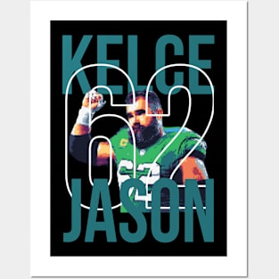 Jason kelce Posters and Art